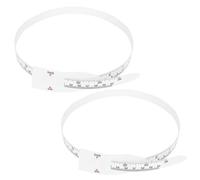 TOPBATHY 2 Pièces Petit Mètre Ruban Mesure du Corps en Pp, Résistant la Déformation Bavures, pour Garçon et Filles Lors des Festivals et Noël, Longueur 60cm