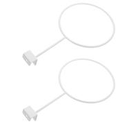TOPBATHY 2 Pièces Support de Basket-Ball en Fer Blanc, Installation Murale | Présentoir pour Ballons, Trous Pré-percés, Fixation par Vis, Convient aux Tailles Variées