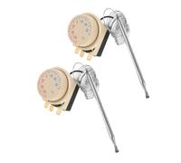 TOPBATHY 2 Pièces Thermostat Électromécanique pour Congélateur et Armoire Réfrigérée, Contrôle Précis Température ±35℃, Matériau Acier Inoxydable et Plastique, Remplacement