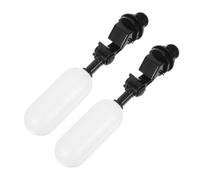 TOPBATHY 2 Pièces Vanne à Flotteur Plastique Pouce pour Réservoir Eau Automatique Robinet Débordement pour Réservoirs Humidificateur et Étangs Compact et Facile à Installer