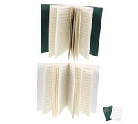 TOPBATHY 2 Pièces Wedding Vow Book Set His And Her Vows With Lined Pages For Ceremony Keepsake Romantic Promise Writing