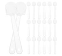 TOPBATHY 20 Mini Poignées D'éventail en Abs pour Projets Diy, Design Compact et Combinables Librement, Lot de 20 Pièces pour Artisanat et Fabrication D'éventails