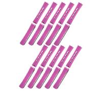 TOPBATHY 20 pièces Cheveux Américains avec Couvercle Outils de Coiffure Auto-agrippants pour Boucles Durables Accessoires de Salon et Usage Domestique