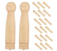 TOPBATHY 20 Pièces Épingles de Rechange pour Peigne à Cheveux, Dents en | Remplacement Facile, Pointes Arrondies, Usage Quotidien, Massage Doux du Cuir Chevelu, Stabilité