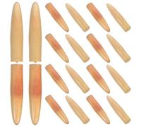 TOPBATHY 20 Pièces Pièces de Réparation pour Peigne à Corne, 20 | Pointes Arrondies, Remplacement Facile, Pression Régulière, pour Cheveux Fins et Longs, Nettoyage Simple