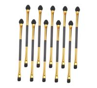 TOPBATHY 20 pièces Pinceaux Maquillage Fard Paupière Double-extrémité Applicateurs Pratiques pour Ombre Paupière Poignée Ergonomique et Poils Denses pour Maquillage Yeux Délicat