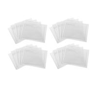 TOPBATHY 20 pièces Pochettes Adhésives Transparentes Auto-collantes pour Étiquettes Protège-Cartes Résistantes à Eau pour Classement et Organisation Entrepôt Bureau et Bibliothèque
