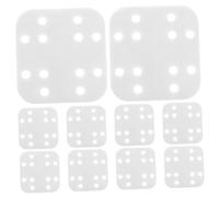 TOPBATHY 20 Tampons de Remplacement pour Humidificateur en Coton Blanc Carrés Absorption Rapide des Minéraux et Fonction Anticalcaire pour Maisons et Bureaux
