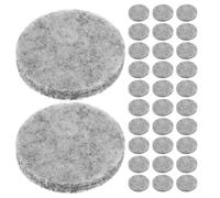 TOPBATHY 200 Coussinets Diffuseurs Ronds en Coton pour Huiles Essentielles, Recharge Solide Compatible Pendentif Diffuseur, Maison et Voyage