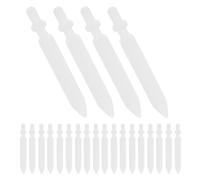 TOPBATHY 24 Pointes de Rechange en Nylon 3 Mm pour Marqueurs de Peinture Acrylique Blanche, 24 Pcs, Pointe Fine Solide, Compatibles Stylos à Peinture Blanche, pour Artistes et Travaux