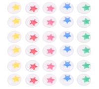 TOPBATHY 240 Pièces Self-Adhesive Wiggle Eyes for DIY Crafts Movable Star Plastic Toy Eyes for Bear Dolls and Handmade Decorations