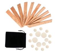 TOPBATHY 27 pièces Kit Remplacement Clarinette avec Tampons Liège pour Instruments à Vent Accessoires Réparation Clarinette Installation Facile et Confort Ergonomique