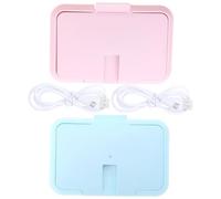 TOPBATHY 2pièces Chauffe-lingettes USB Portables pour Distributeur de Lingettes Humides pour Maison Voiture