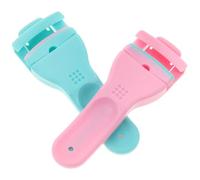 TOPBATHY 2pièces Pince à Cil Recourbe-cils avec Coussinets Caoutchouc de Rechange et Outil de Maquillage Compact