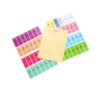 TOPBATHY 3 feuilles Autocollants de Notes de Piano Colorés pour Clavier Électronique Étiquettes Amovibles et Résistantes pour Apprentissage Musical Compatibles avec Synthétiseur et