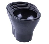 TOPBATHY 3 pièces Golfs Pickers Noir Accessoires Golf Portables Résistants à Usure Récupérateurs de Balles Remplaçables pour Golfeurs sans Pencher