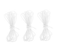 TOPBATHY 3 Pièces mèche de kérosène Lampe Vintage Huile de Castor brûleur à Huile de citronnelle en Plein air mèches de kérosène en Coton mèches pour Lampes à Huile Fil de Coton Blanche