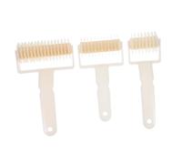 TOPBATHY 3 Pièces Outils de Cuisine pour Pâte Découpeur de Pâte avec Pointes pour Éviter Boursouflage Accessoires de Pâtisserie pour Fait Maison
