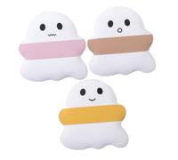 TOPBATHY 3 pièces Puff Maquillage Petit Format Houppettes Poudre pour Visage Mousse Douce pour Fond de Teint et Poudre Fixante Utilisation Sèche et Humide Facile à Transporter