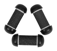 TOPBATHY 3 pièces Set de Têtes Remplacement pour Râpe Électrique Pédicure Ponceuse Douce pour Exfoliation Ciblée et Soin Précis des Accessoires Multifonctions pour Élimination des