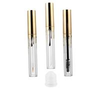 TOPBATHY 3 pièces Tubes de Mascara Vides Transparente pour DIY Cosmétique Contenants Clairs pour Eyeliner Gloss à Lèvres Léger et Portable pour Voyage et Usage Quotidien