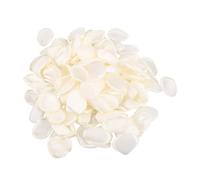 TOPBATHY 300 Pièces Artificielles Soie Blanche Émulation Décoration Aisle et Table Mariage Shower Anniversaire et Fête
