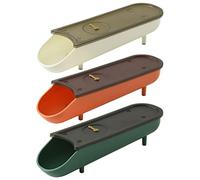 TOPBATHY 3pièces Support Œufs Automatique à Défilement Boîte De Rangement Pour Réfrigérateur Plateau à Œufs Organisateur Pour Entiers