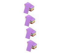 TOPBATHY 4 Ensembles Papier pour Semences Lot de Couleurs Parfait pour Stocker Petits Articles Bijoux 160 Pièces * 4