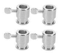 TOPBATHY 4 Pièces Accessoires accessoire barbecue Accessoire de barbecue arrêts de broche réutilisables douille de rôtissoire gril butée de tige de broche bouchon de tige de tournebroche