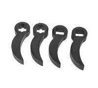 TOPBATHY 4 Pièces Adaptateur Clé à Cliquet Acier Robuste Tête Multifonction pour Réparation Automobile et Outil Maintenance Demi Arbre Compatible Boîte à Outils