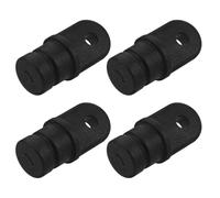 TOPBATHY 4 Pièces Bimini Top End Cap Nylon Boat Canopy Hardware Eye Fittings for Sailboat Deck
