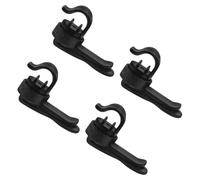 TOPBATHY 4 pièces Clip Magnétique pour Tube d'Hydratation Extérieur Fixation Rapide et Sécurisée pour Porte-Documents Adapté Vélo Randonnée Cyclisme