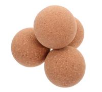 TOPBATHY 4 Pièces Lot de Bouchons Liège Bouchons Ronds Réutilisables pour Bouteilles Verre Compatibles Carafes et Bocaux Décoratifs pour Bricolage et Décoration