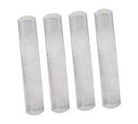 TOPBATHY 4 Pièces Plaques Acier Lestées pour Gilet de Musculation Inserts Poids Ajustables pour Entraînement Force Course et Bodybuilding