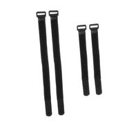 TOPBATHY 4 pièces Sangles de Fixation Vélo Réglables Attaches Roues Robustes avec Crochet et Boucle Maintien Sécurisé pour Transport et Rangement Mural