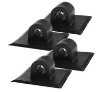 TOPBATHY 4 pièces Support Moteur Kayak Léger et Fixation pour Bateau Pneumatique Canoë et Kayak Montage Stable pour Moteur Bord