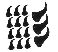 TOPBATHY 40 Pièces DIY Devil Horn Headband Accessories For Halloween Party Lightweight Demon Ears For Hair Clips And Headwear Family-friendly Halloween Headpiece Craft Kit