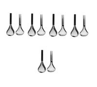 TOPBATHY 5 Ensembles Cuillère À Citrouille Outil De Suppression des Yeux D'ananas Gadgets De Cuisine Accessoires De Friteuse À Air Cuillère À Vide-Citrouille Scoop Plastique 2 Pièces * 5