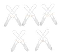TOPBATHY 5 Ensembles Suspension Meuble Vin Fruit Rangement Bouteille Distributeur Automatique De Café Gommes Bâche Organisateur De Bouteilles De Vin Panier Mural Coton 2 Pièces * 5