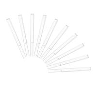 TOPBATHY 5 Paires de Pinces à Partitions en Acrylique Transparentes Clips Musicaux pour Musiciens Porte-Partitions pour Pages de Livres de Musique Support pour Pupitre Usage Musique et