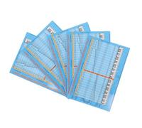 TOPBATHY 5 pièces Autocollants Piano Colorés avec Échelle et Étiquettes Amovibles PVC pour Apprentissage Notes Clavier Guide Débutant et Facile à Poser