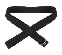 TOPBATHY 5 pièces Ceintures de Yoga Non Élastiques Réglables avec Boucle Métallique D Bandes de Fitness Résistantes pour Exercices D Étirement et Renforcement Musculaire