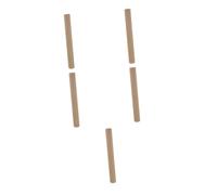 TOPBATHY 5 Pièces Tube Carton Kraft avec Bouchons Tube Transport Poster Robuste pour Affiches Plans Cartes et Documents Polyvalent et Résistant