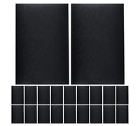 TOPBATHY 50 Pcs Étiquettes Tableau Noir Réutilisables 10x15 Cm Autocollants Amovibles pour Bocaux en Verre DIY Étiquettes Effaçables Cuisine Rangement et Organisation Bureaux