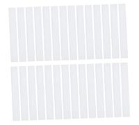 TOPBATHY 50 pièces Bande de Visage Éponge Autocollante pour Masque Accessoires de Fournitures de Respiratoire pour Adultes Hommes Femmes Bande Frontière Confortable et Respirante