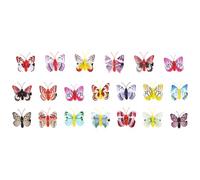 TOPBATHY 50pcs Épingles à Cheveux Lumineuses en Plastique pour Filles, Décoration et Motifs Élégants, Accessoires Cheveux pour Usage Quotidien Couleur Aléatoire