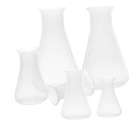 TOPBATHY 6 Pièces flacon de laboratoire balayage déguisé fiole de chimie fiole pour laboratoire bouteille graduée en plastique pp Transparent