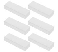 TOPBATHY 6 Pièces Gomme Nettoyante Blanches en Daim, Caoutchouc Blanc | Entretien Quotidien des Baskets et Chaussures Claires, Enlève Saletés et Taches, Chiffon à Cirer