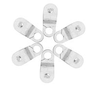 TOPBATHY 6 pièces Lot de Petites Poulies Agricoles avec Roulement Intégré Poulies Ouvertes Robuste pour Câble Utilisation Polyvalente et Exploitation Agricole Installation Rapide et
