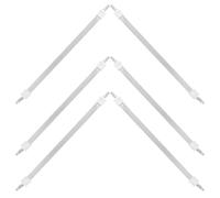 TOPBATHY 6 Pièces Lot de Tubes Chauffants Quartz Élément Chauffant Infrarouge Électrique pour Remplacement Radiateur et Plug-in